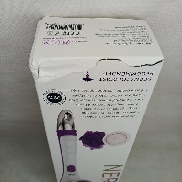 - NERA - Power Shower Brush - 3-in-1 Multifunction Back & Body White - 3-in-1 - Picture 6 of 9